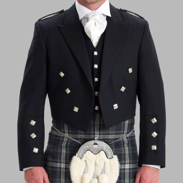 Prince Charlie 5 Button Kilt Jacket