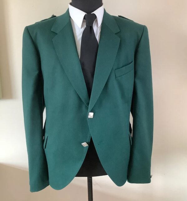 green kilt argyll jacket