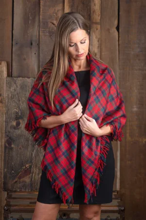 Tartan Shawl for Women