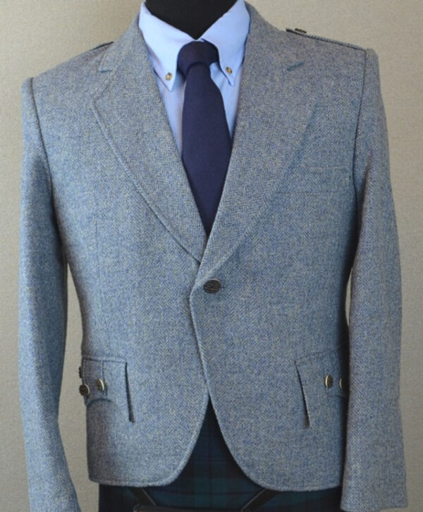 Grey Argyll Kilt Jacket