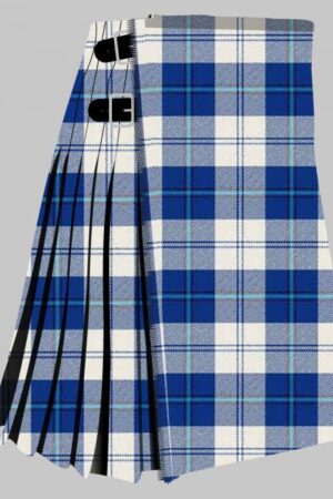 Cunningham Dress Royal Blue Tartan Kilt for Men