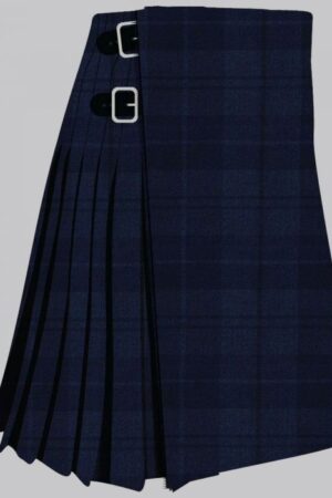 Douglas Dark Navy Tartan Kilt for Men