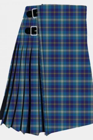 Halsween District Tartan Kilt for Men