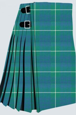 Hamilton Green Ancient Tartan Kilt for Men
