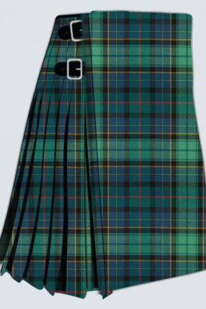 Leinster Green Irish Tartan Kilt for Men