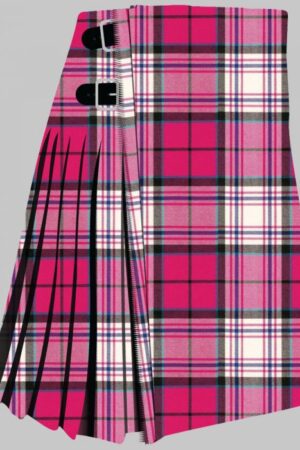 MacKellar Raspberry Tartan Kilt for Men