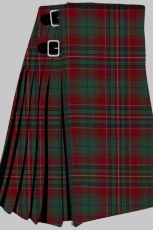 Macinnes Red Muted Tartan Kilt for Men
