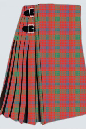 Ross Red Ancient Tartan Kilt for Men