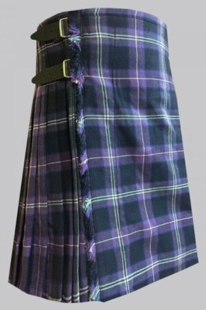 Scottish Heather Tartan Kilt for Men