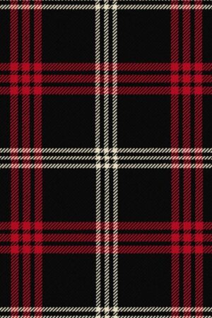 White Stripes Hunting Tartan Kilt for Men