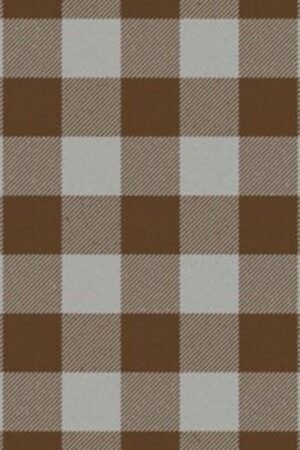 Border Shepherd's Check Brown and White Ancient Tartan Kilt for Men