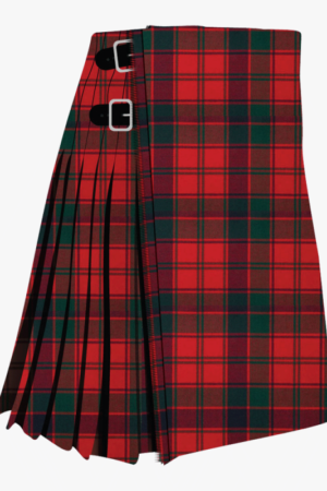 Robertson Red Modern Tartan Kilt for Men