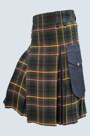 Buchanan Hunting Tartan Utility Kilt for Men