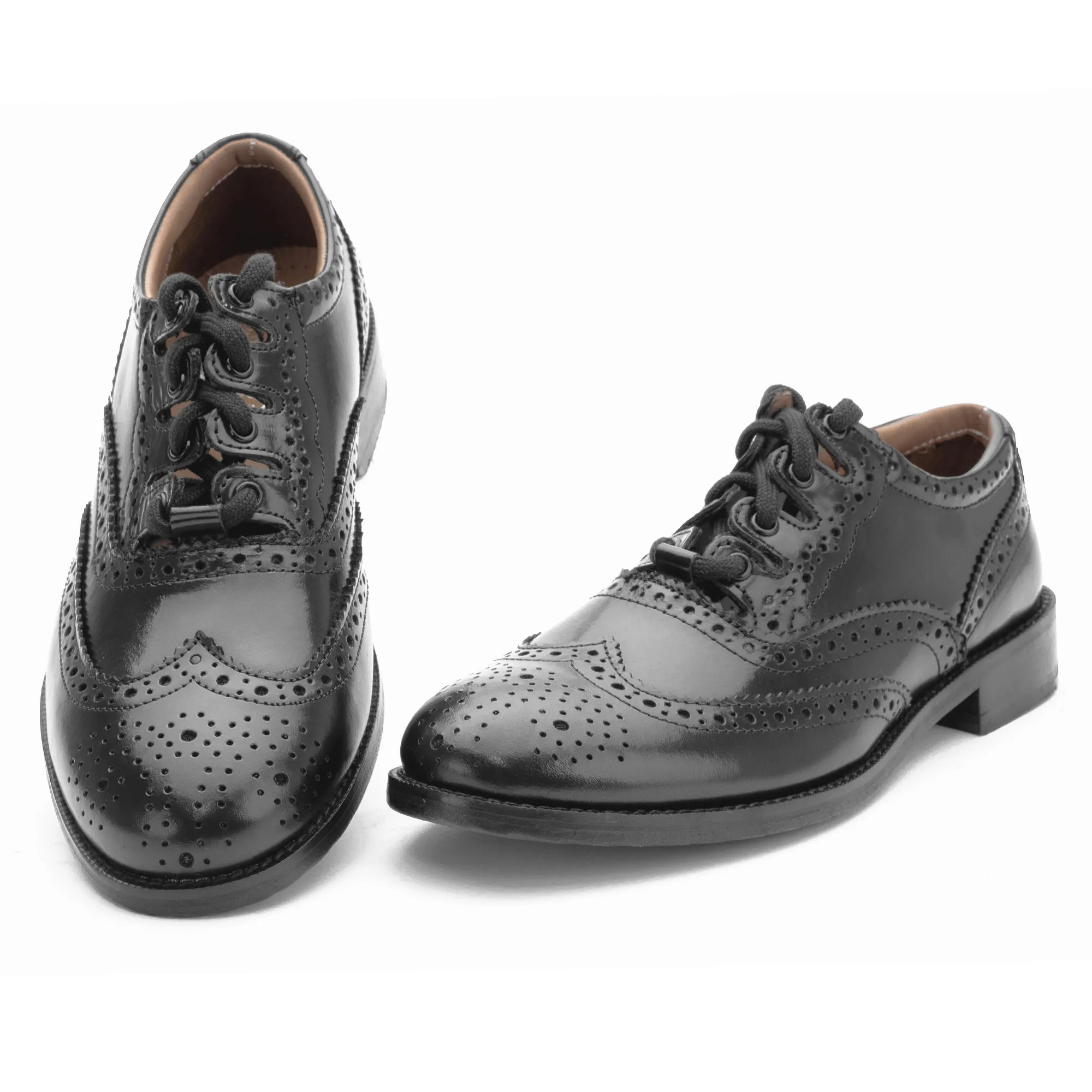 Executive Black Ghillie Brogue for Men 2 Executive Black Ghillie Brogue for Men - Image 2