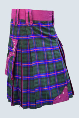 New Desgin Utility Tartan Kilt for Men