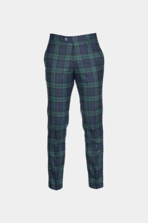 Black Watch Tartan Trouser for Men